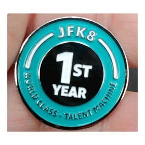 Amazon Peccy Pin "JFK8 1st Year World Class Talent Machine"